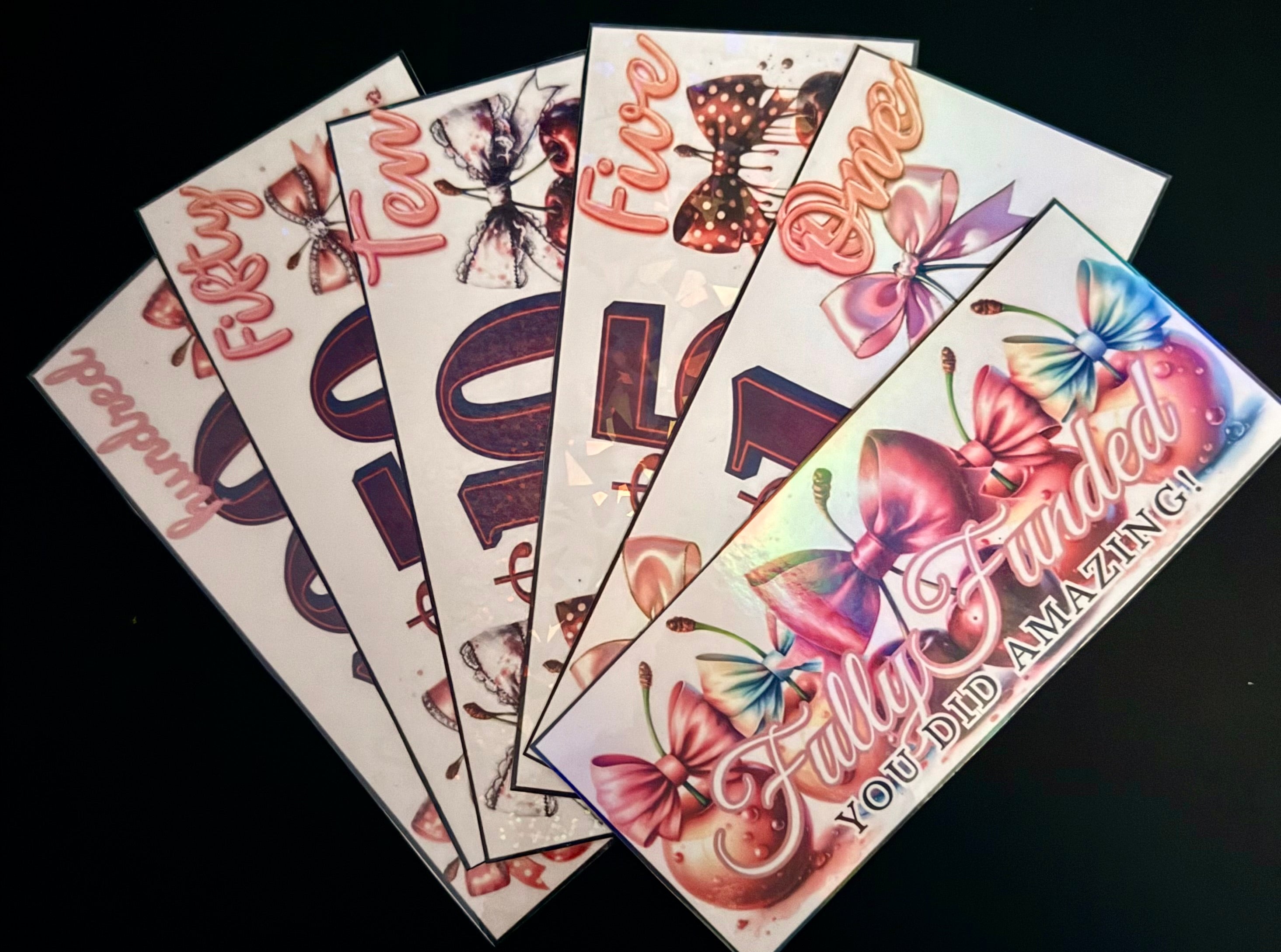 Adorbs Planner Co ‘Romance Me’ Placeholder Cash | Budget Binder | Savings Challenge | Cherries