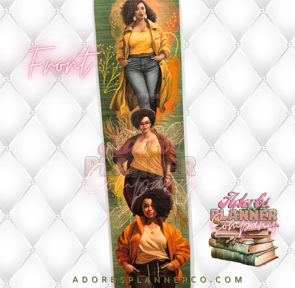 Adorbs Planner Co. 'Vibrant Vibes' Bookmark -Beautiful African American Women